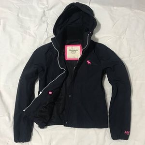Abercrombie Fitch Hooded Windbreaker Jacket Medium